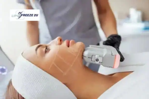 image of HIFU Lymington treatment in progress.