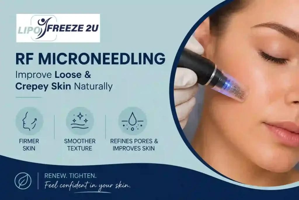 Can RF Microneedling Help Improve Loose and Crepey Skin Lymington?